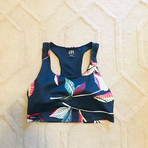 Joy Lab Sports Bra- tropical